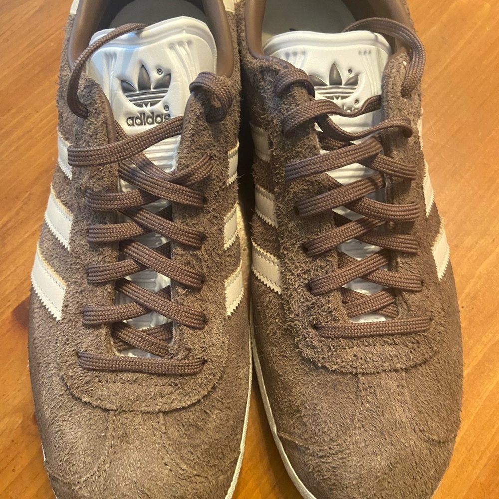 ADIDAS WMNS GAZELLE 'EARTH STRATA' SIZE 10 - Picture 9 of 11
